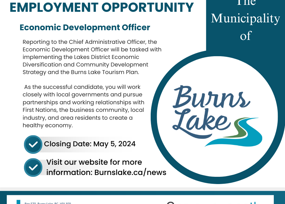 Employment Opportunity Economic Development Officer