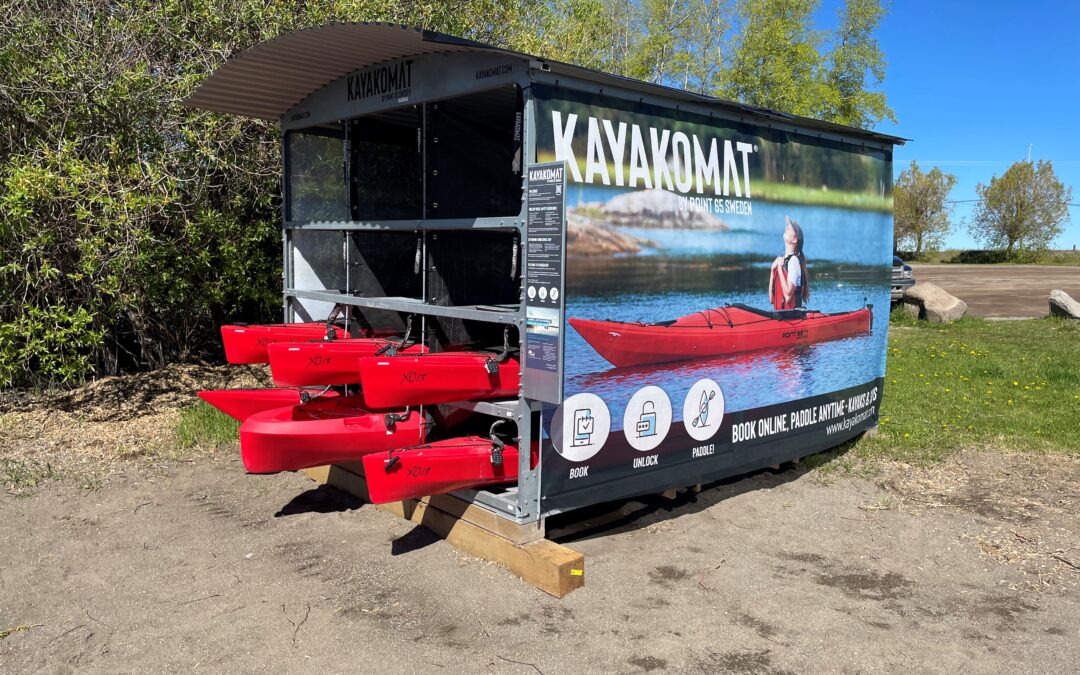 Kayakomat – Self-serve kayak rentals!